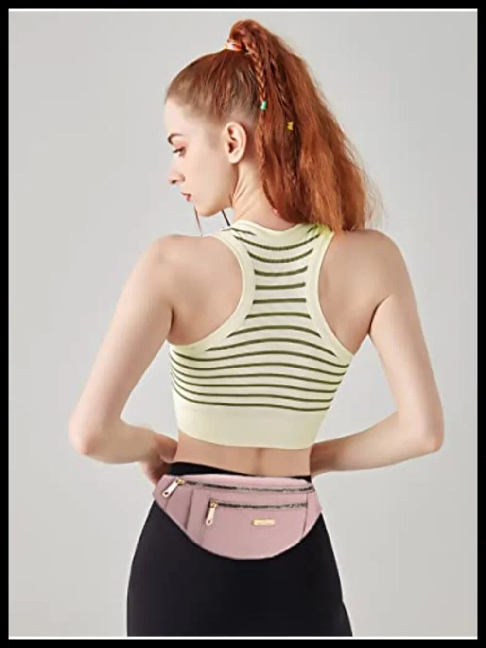 Waterproof Nylon Crossbody Fanny Pack Waist Bag Adjustable Strap Travel